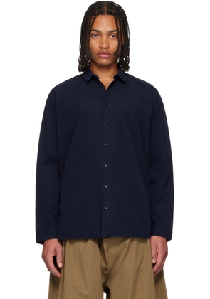 Toogood Navy 'The Draughtsman' Shirt