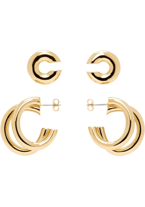 Rabanne Pin & Cuff Earrings Set