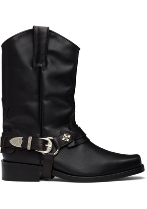 Toga Virilis SSENSE Exclusive Brown Leather AJ1178 Boots