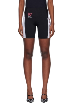 Off-White Black & White Tech Jer Serena Cycling Shorts