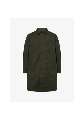 Mens Percival Greyson Long-Sleeve Cotton Blend Trench Coat