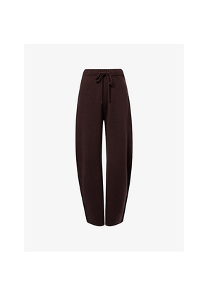 Womens Dissh Paige Straight-Leg Wool Knit Trousers