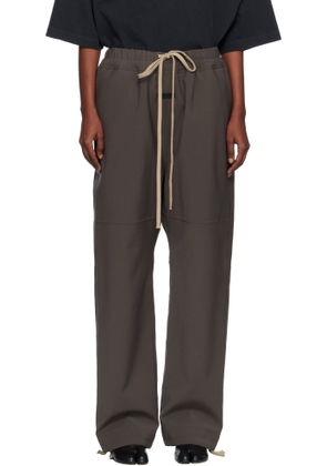 Fear of God Gray Split Knee Trousers
