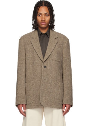 OUR LEGACY Brown Embrace Blazer