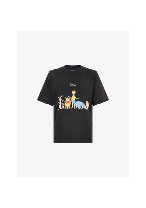Mens Nahmias x Disney Graphic-Print Cotton T-Shirt