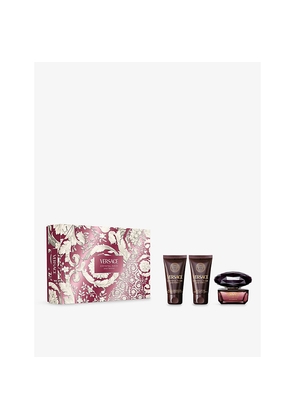 Womens Versace Crystal Noir Eau De Parfum 90ml Set