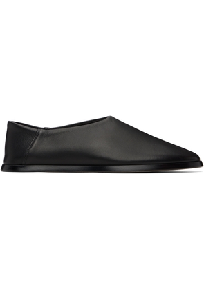 Fear of God Black Slip On Loafers