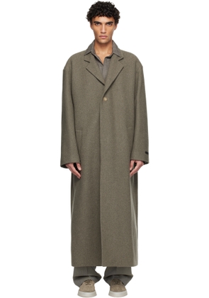 Fear of God Taupe Relaxed Coat