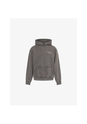 Mens Represent Owner Club Script Cotton-Jersey Hoodie