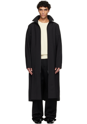 Fear of God Black Technical Wool Trench Coat