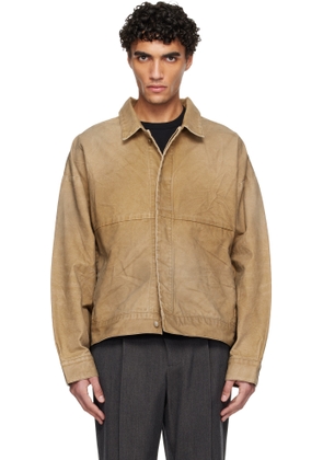 Fear of God Tan Canvas Utility Jacket