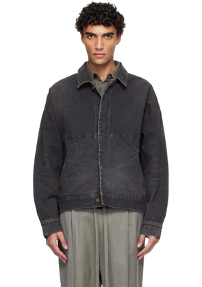 Fear of God Black Canvas Utility Jacket