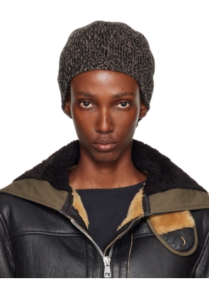 OUR LEGACY Black & Brown Classic Beanie