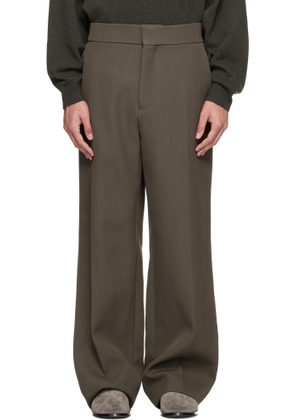 Fear of God Taupe Tailored Trousers