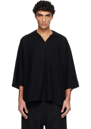 Fear of God Black Virgin Wool Polo