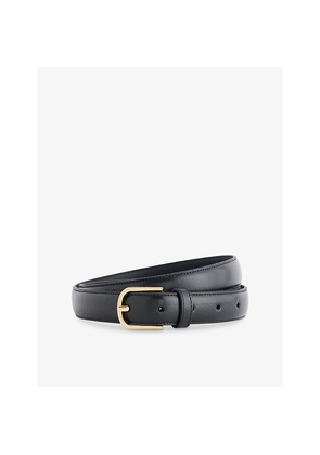 Womens Toteme Slim Buckle Leather Belt