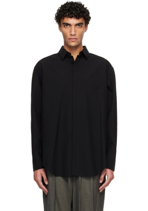 Fear of God Black Cotton Wool Oxford Classic Shirt