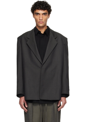 Fear of God Gray Single Breasted Blazer