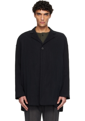 Fear of God Black Tencel Nylon Unlined Relaxed Blazer