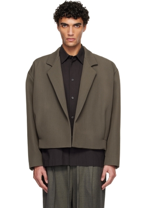 Fear of God Khaki Cropped Blazer