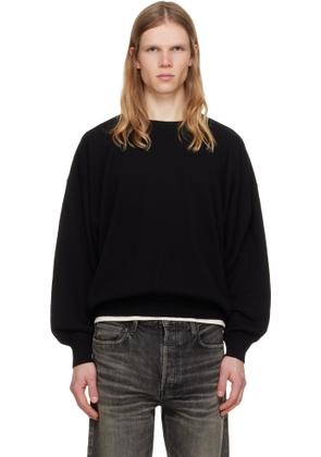 Fear of God Black Cashmere Sweater