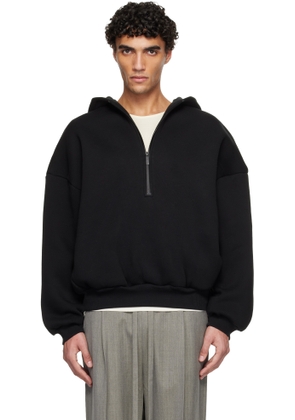 Fear of God Black Athletics Half Zip Hoodie