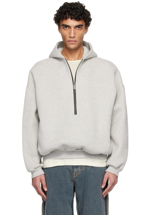 Fear of God Gray Athletics Half Zip Hoodie