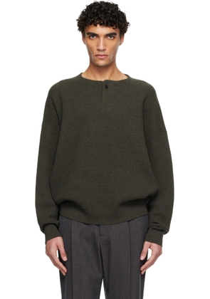 Fear of God Green Henley Sweater