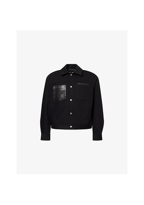 Mens The Couture Club Tailored Regular-Fit Stretch-Woven Jacket