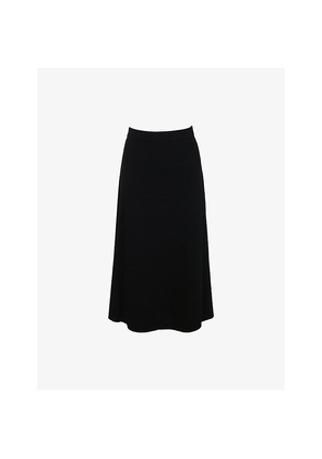 Womens House of CB Asti A-Line Stretch-Woven Midi Skirt