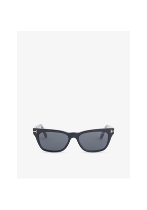 Mens Tom Ford Penn-02 Square-Frame Acetate Sunglasses