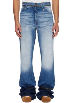 EGONlab Blue Fitted Jeans