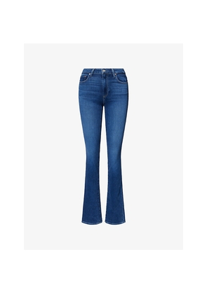 Womens Paige Hoxton Straight 34In Denim Jeans