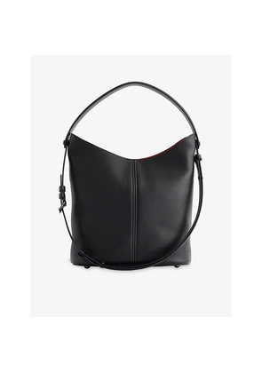 Womens Maison Margiela Dress-Age Leather Hobo Bag