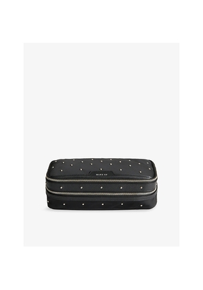 Womens Anya Hindmarch Studs Large Satin Make-Up Pouch