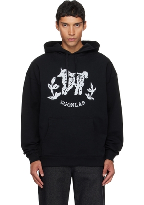 EGONlab Black Moutono Hoodie