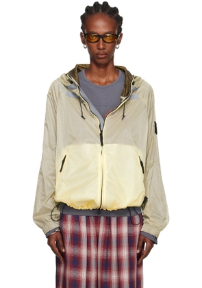 Stone Island Off-White Q100008 Ripstop Light HT Nylon Jacket