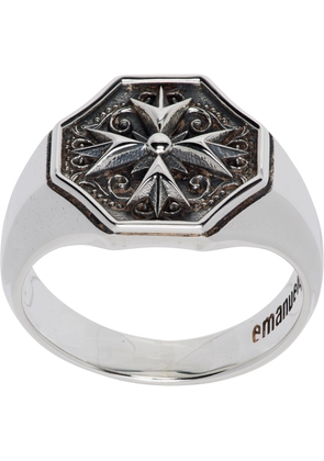 Emanuele Bicocchi Crest Signet Ring