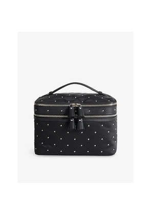 Womens Anya Hindmarch Studs Vanity Kit Satin Case