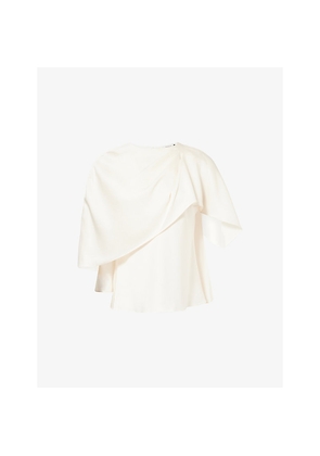 Womens Simkhai Eliora Cape Woven Top