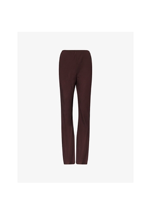 Womens Dissh Suntia Bias-Cut Chiffon Trousers