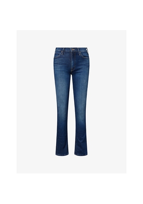 Womens Mother The Rascal Skimp Cotton-Blend Jeans