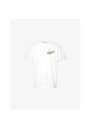 Mens Carhartt WIP Marketing Crewneck Cotton-Jersey T-Shirt