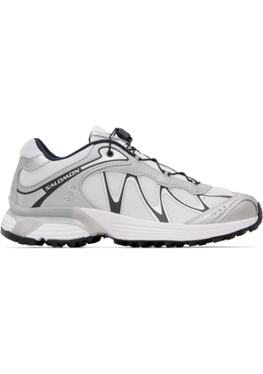 Salomon White & Silver XT-Whisper Sneakers