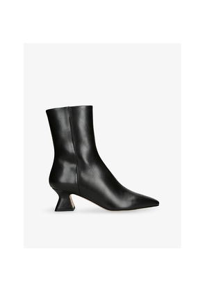 Womens Aeyde Koko 55 Leather Heeled Ankle Boots