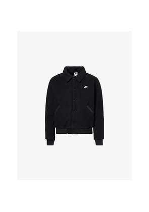 Mens Nike Club Coaches Regular-Fit Sherpa Jacket