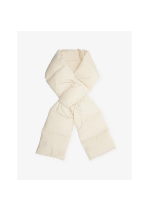 Womens The North Face x Skims Nuptse Quilted Shell-Down Scarf