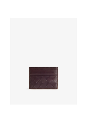 Bottega Veneta Intrecciato Six-Slot Leather Card Holder