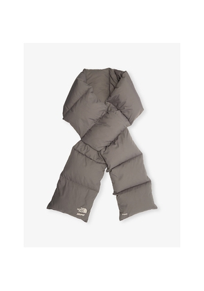 Womens The North Face x Skims Nuptse Quilted Shell-Down Scarf