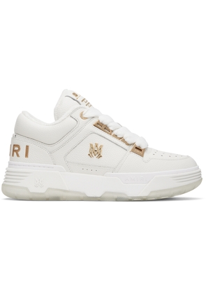 AMIRI White Metallic MA-1 Sneakers